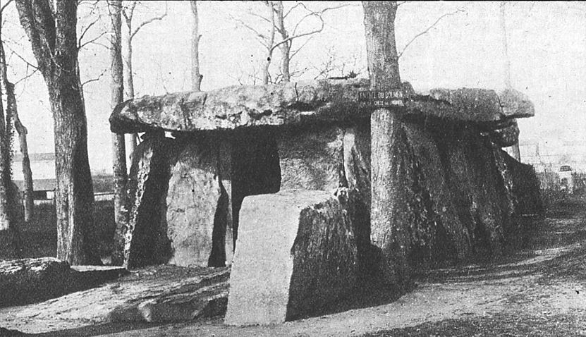 Grand dolmen of Samur.